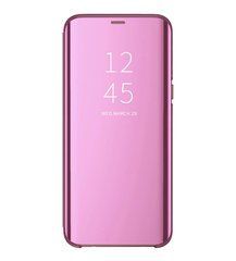 Чехол-книжка Clear View Mirror для Samsung A715F Galaxy A71 2020 Розовый