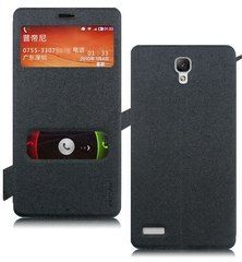 Чехол-книжка Pudini Goldsand для Xiaomi Redmi Note Черный
