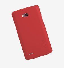 Защитный чехол Nillkin Frosted Shield для LG D380 L80 Dual Красный