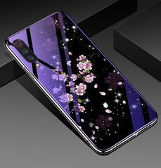 Защитный чехол Fantasy с глянцевыми торцами для Xiaomi Mi9 SE (цветение) Фиолетовый
