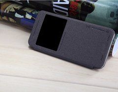 Чехол-книжка Nillkin Sparkle для HTC One Me / M9e Черный