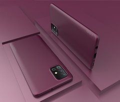 Захисний чохол X-level Guardian для Samsung M515F Galaxy M51 Бордовий