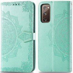 Чохол-книжка Art Book для Samsung Galaxy S20 FE / S20 FE 5G Бірюзовий