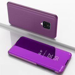 Чохол-книжка Clear View Mirror для Xiaomi Redmi Note 9 Pro / Redmi Note 9S / Redmi Note 9 Pro Max Фіолетовий