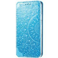 Чехол-книжка Flower Book для Samsung A022F Galaxy A02 Голубой