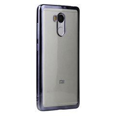 TPU чехол Electro-plating для Xiaomi Redmi 4 Prime / Redmi 4 Pro Черный