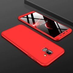 Захисний чохол GKK Full 360 для Samsung J600 Galaxy J6 2018 Червоний
