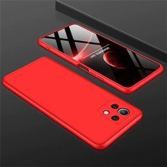 Захисний чохол GKK Full 360 для Xiaomi Mi 11 Lite / Mi 11 Lite 5G / 11 Lite 5G NE Червоний