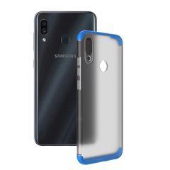 Защитный чехол GKK Matte 360 для Samsung A205F Galaxy A20 / A305F Galaxy A30 2019 Синий
