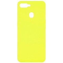 Захисний чохол Liquid Case Full Cover для Oppo A12 / A5s (AX5s) Жовтий