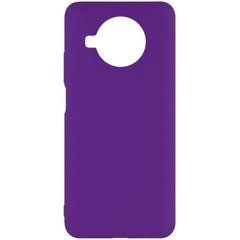 Защитный чехол Liquid Case Full Cover для Xiaomi Mi 10T Lite / Redmi Note 9 Pro 5G Фиолетовый