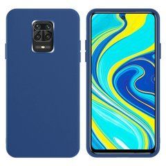 Захисний чохол Liquid Case Full Cover для Xiaomi Redmi Note 9 Pro / Redmi Note 9S / Redmi Note 9 Pro Max Синій