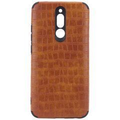 Захисний чохол TPU Croco для Xiaomi Redmi 8 / 8A Dual Коричневий