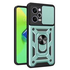 Защитный чехол Kvadrat Ring Lock для Xiaomi Poco X5 Pro 5G / Redmi Note 12 Pro 5G Зеленый