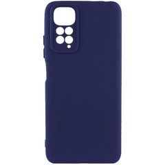 Захисний чохол Liquid Case Full Camera для Xiaomi Redmi Note 11 / Note 11S Dark Blue