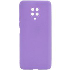 Захисний TPU чохол Softon Full Camera для Xiaomi Redmi Note 9 Pro / Redmi Note 9S / Redmi Note 9 Pro Max Бузковий