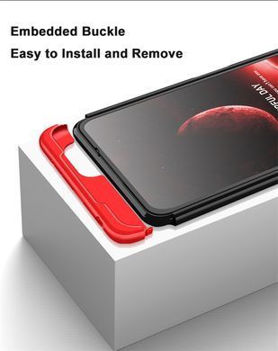Защитный чехол GKK Full 360 для Xiaomi Redmi Note 10 Pro / 10 Pro Max Красный