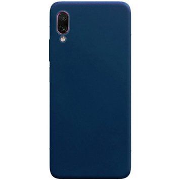 Захисний чохол TPU Softon для Huawei Y6 Pro 2019 (без вырез под сканер) / Huawei Y6 2019 / Huawei Honor 8A Dark Blue