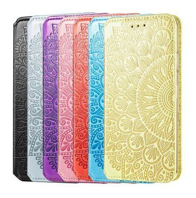 Чохол-книжка Flower Book для Xiaomi Redmi Note 9 4G / Redmi 9 Power / Redmi 9T Фіолетовий