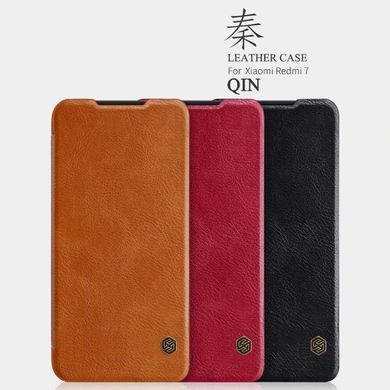 Чехол-книжка Nillkin Qin для Xiaomi Redmi 7 Черный