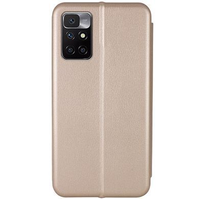 Чехол-книжка Protective для Xiaomi Redmi 10 Золотистый