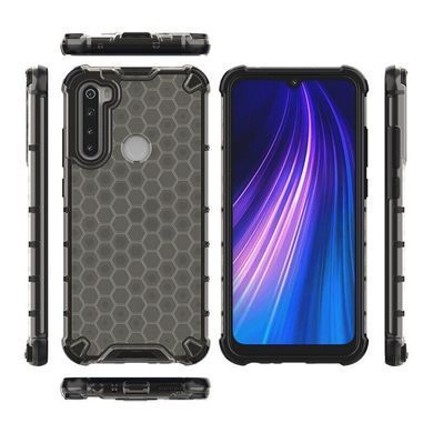 Защитный чехол Honeycomb для Xiaomi Redmi Note 8 / Note 8 2021 Серый