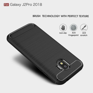 Защитный чехол iPaky Slim TPU для Samsung J250 Galaxy J2 Pro 2018 Черный
