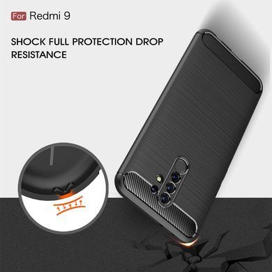 Защитный чехол iPaky Slim TPU для Xiaomi Redmi 9 Красный