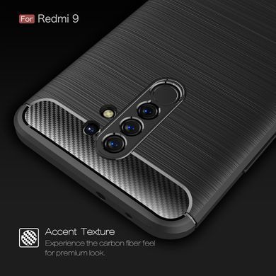 Защитный чехол iPaky Slim TPU для Xiaomi Redmi 9 Красный