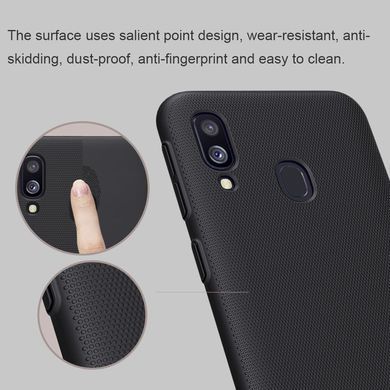 Защитный чехол Nillkin Frosted Shield для Samsung A405F Galaxy A40 2019 Черный