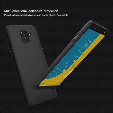 Защитный чехол Nillkin Frosted Shield для Samsung J600 Galaxy J6 2018 Черный