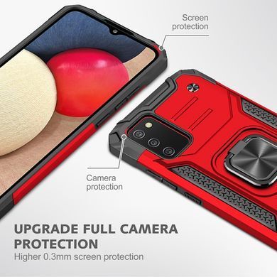 Защитный чехол Senor Ring для Samsung A025 Galaxy A02s Красный