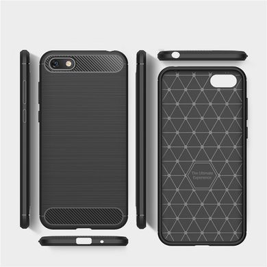 Защитный чехол Slim TPU для Huawei Y5 Prime 2018 / Huawei Honor 7A Черный