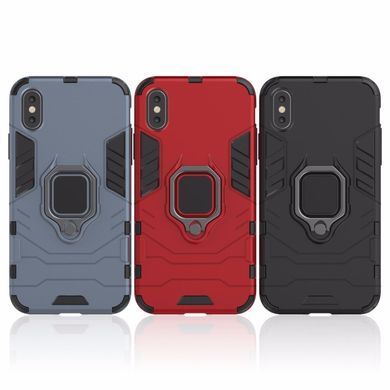Захисний чохол Strong Guard Ring для iPhone XS Max Червоний