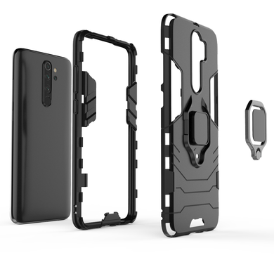Захисний чохол Strong Guard Ring для Xiaomi Redmi Note 8 Pro Navy