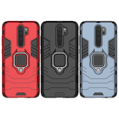Захисний чохол Strong Guard Ring для Xiaomi Redmi Note 8 Pro Navy