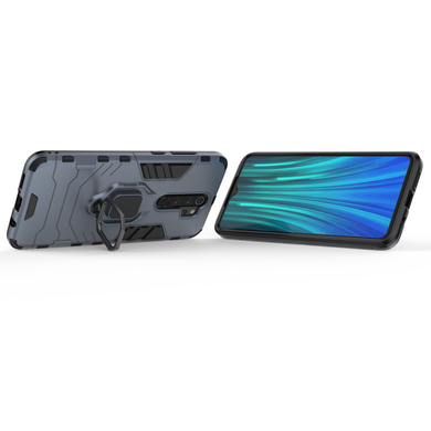 Захисний чохол Strong Guard Ring для Xiaomi Redmi Note 8 Pro Navy