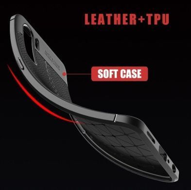 Защитный чехол Leather для Oppo A91 / Reno 3 Черный