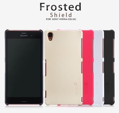 Защитный чехол Nillkin Frosted Shield для Sony Xperia Z3+ / Xperia Z3+ Dual Красный