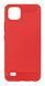 Защитный чехол Slim TPU для Realme C11 2021 / С20 Красный