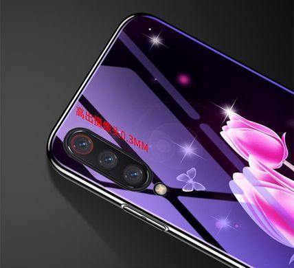 Защитный чехол Fantasy с глянцевыми торцами для Xiaomi Mi9 SE (луна) Голубой