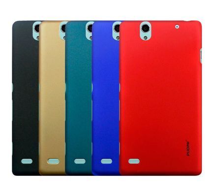Захисний чохол Pudini Rubber для Sony Xperia C4 Чорний