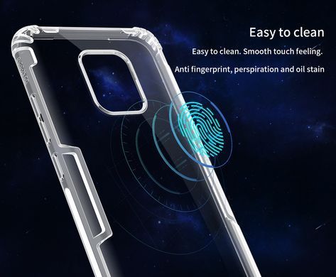 TPU чохол Nillkin Nature для Xiaomi Redmi 10X 5G / 10X Pro 5G Прозорий