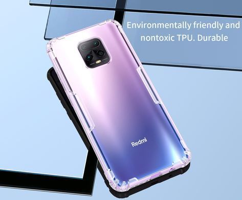 TPU чохол Nillkin Nature для Xiaomi Redmi 10X 5G / 10X Pro 5G Прозорий