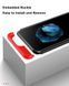 Захисний чохол GKK Full 360 для Xiaomi Mi 11 Lite / Mi 11 Lite 5G / 11 Lite 5G NE Рожевий
