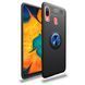 Защитный чехол Color Ring для Samsung A205F Galaxy A20 / A305F Galaxy A30 2019 Черный / Синий