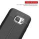 Защитный чехол Leather для Samsung G925F Galaxy S6 Edge Черный