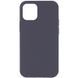 Защитный чехол Liquid Case Full Cover для iPhone 12 mini (5.4") Черный