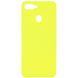 Защитный чехол Liquid Case Full Cover для Oppo A12 / A5s (AX5s) Желтый