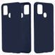 Защитный чехол Liquid Case Full Cover для Samsung M315F Galaxy M31 Dark Blue